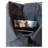 APPEARS NEW - Edwards & RedKap Ladies Button-Down Dress Shirts, Navy & Blue (Size Medium) 2 Pack