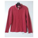 APPEARS NEW - Red House Full Zip Mock Neck Jacket (Size Large)