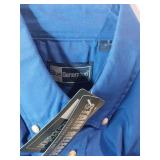 APPEARS NEW - Cornerstone Polo and Blue Generation Button-Down Shirts, Black & Blue (Size Small) 2 Pack