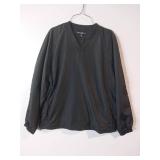 APPEARS NEW - Sport-Tek Black Pullover Windbreaker Jacket (Size Large)