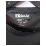 APPEARS NEW - Glidan Black T-Shirt, Anvil Pink Tank top & Core365 Black Shirt (Size Medium) 3 Pack