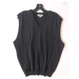 APPEARS NEW - Edwards V-Neck Black Sweater Vest (Size 3XL)