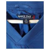 APPEARS NEW - Sport-Tek Blue V-Neck Pullover Windbreaker 2XL