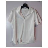 APPEARS NEW - Sport-Tek White Performance Polo Shirt (Size Medium)