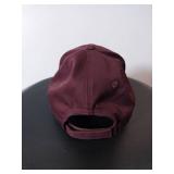 APPEARS NEW - New Era Burgundy Baseball Cap, Adjustable with Velcro Strap