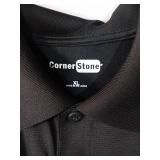 APPEARS NEW - CornerStone Polo Shirts Set - Black and Blue (Size XL)