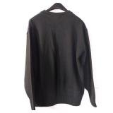 APPEARS NEW - Edwards Black Zip-Up Sweater (Size XL)