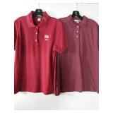APPEARS NEW - Port Authority Red Polo Shirts Set (Size Large)