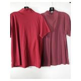 APPEARS NEW - Port Authority Red Polo Shirts Set (Size Large)