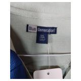 APPEARS NEW - Blue Generation Ladies Polo Shirts (Size 2XL)