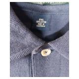 APPEARS NEW - Navy Blue Cotton Polo Shirt (Size 2XL)