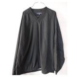 APPEARS NEW - Sport-Tek Black Pullover Windbreaker (Size XL)