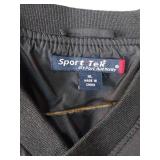 APPEARS NEW - Sport-Tek Black Pullover Windbreaker (Size XL)