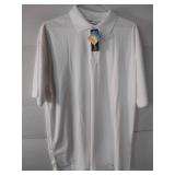 Blue Generation White Polo Shirt (Size XL)