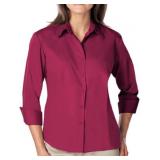 Blue Generation Ladies Button Down Shirt (Size 2XL)