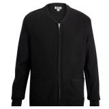 APPEARS NEW - Edwards Black Full Zip Cardigan Sweater (Size Large)