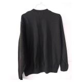 APPEARS NEW - Edwards Black Full Zip Cardigan Sweater (Size Large)