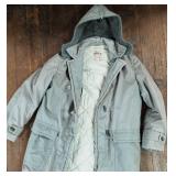 APPEARS NEW - McGreggor Long Winter Coat with Fur Collar (Size 42)  - Retail: $95