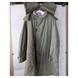 APPEARS NEW - McGreggor Long Winter Coat with Fur Collar (Size 42)  - Retail: $95