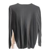 APPEARS NEW - Edwards Ladies Black Button-Up Cardigan (Size XL)