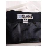 APPEARS NEW - Edwards Signature Black Formal Vest (Size Small)