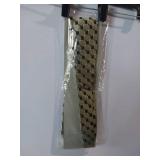APPEARS NEW - Designer Geometric Pattern Silk Necktie (1 Pack)