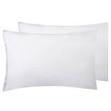 APPEARS NEW - HomeStyle Vinyl Pillow Protectors, White (21x27") 2 Pack