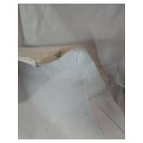 APPEARS NEW - HomeStyle Vinyl Pillow Protectors, White (21x27") 2 Pack