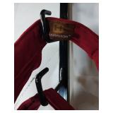 APPEARS NEW - Harriton Red Sun Visor Set of 2