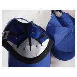 APPEARS NEW - Blue Cotton Baseball Cap Set of 2