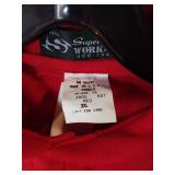 APPEARS NEW - Superior Style Workwear Polo Shirts, Red (Size 3XL) 2 Pack