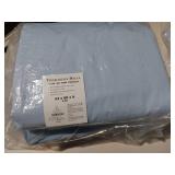 APPEARS NEW - Thomaston Mills No Iron Percale Fitted Sheets (54x80x9) Set of 6   - Retail: $85