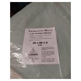 FACTORY SEALED - Thomaston Mills T-180 No Iron Percale Fitted Sheets Seafoam - (39x80x9)  - Retail: $85