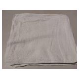 100% Cotton White Bath Towels Set of 10