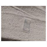 100% Cotton White Bath Towels Set of 10