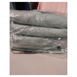 FACTORY SEALED - Thomaston Mills T-180 No Iron Percale Fitted Sheets Seafoam - (39x80x9)  - Retail: $85