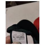 APPEARS NEW - Red and Hunter Green Hat Set