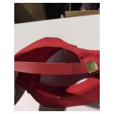 APPEARS NEW - Red and Hunter Green Hat Set