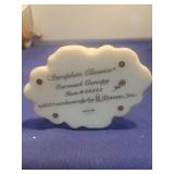 Seraphim Classics Carousel Canopy #84343 with COA new in box