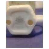 Precious Moments White Ceramic Tea pot March in box