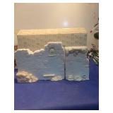 Precious Moments Two Section Wall Display E-5644 in box