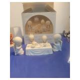 Precious Moments Prayer Before Meal Figurine Set