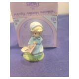 Precious Moments March Monthly Figurine