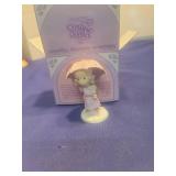 Precious Moments Girl with Umbrella Figurine