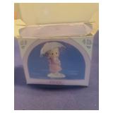 Precious Moments Girl with Umbrella Figurine