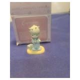 Precious Moments Christmas Figurine - May Your Christmas Be Delightful