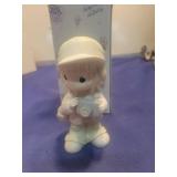 Precious Moments Photographer Boy Figurine 1997