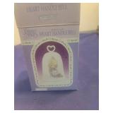 Precious Moments Heart Handle Porcelain Bell