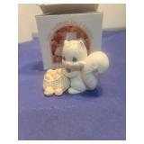 Precious Moments Members Only Squirrel Figurine 1990