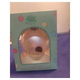 Enesco Precious Moments Glass Ball Holiday Ornament